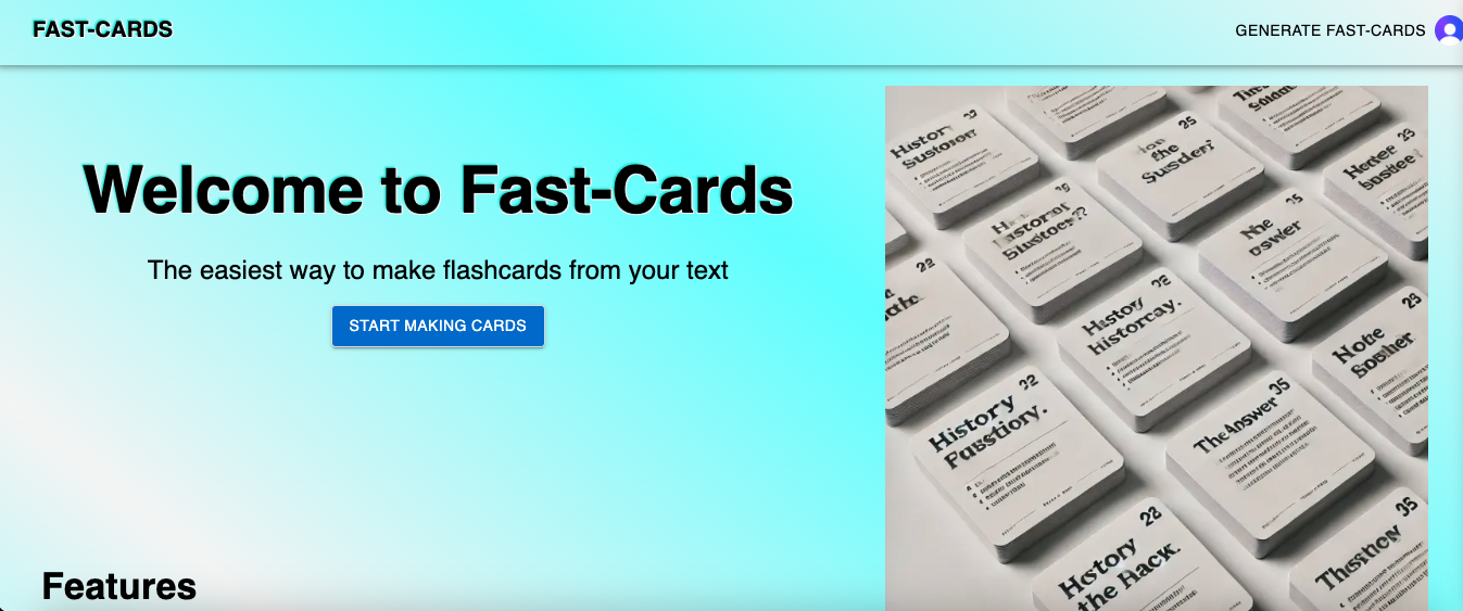 The AI Flashcard App